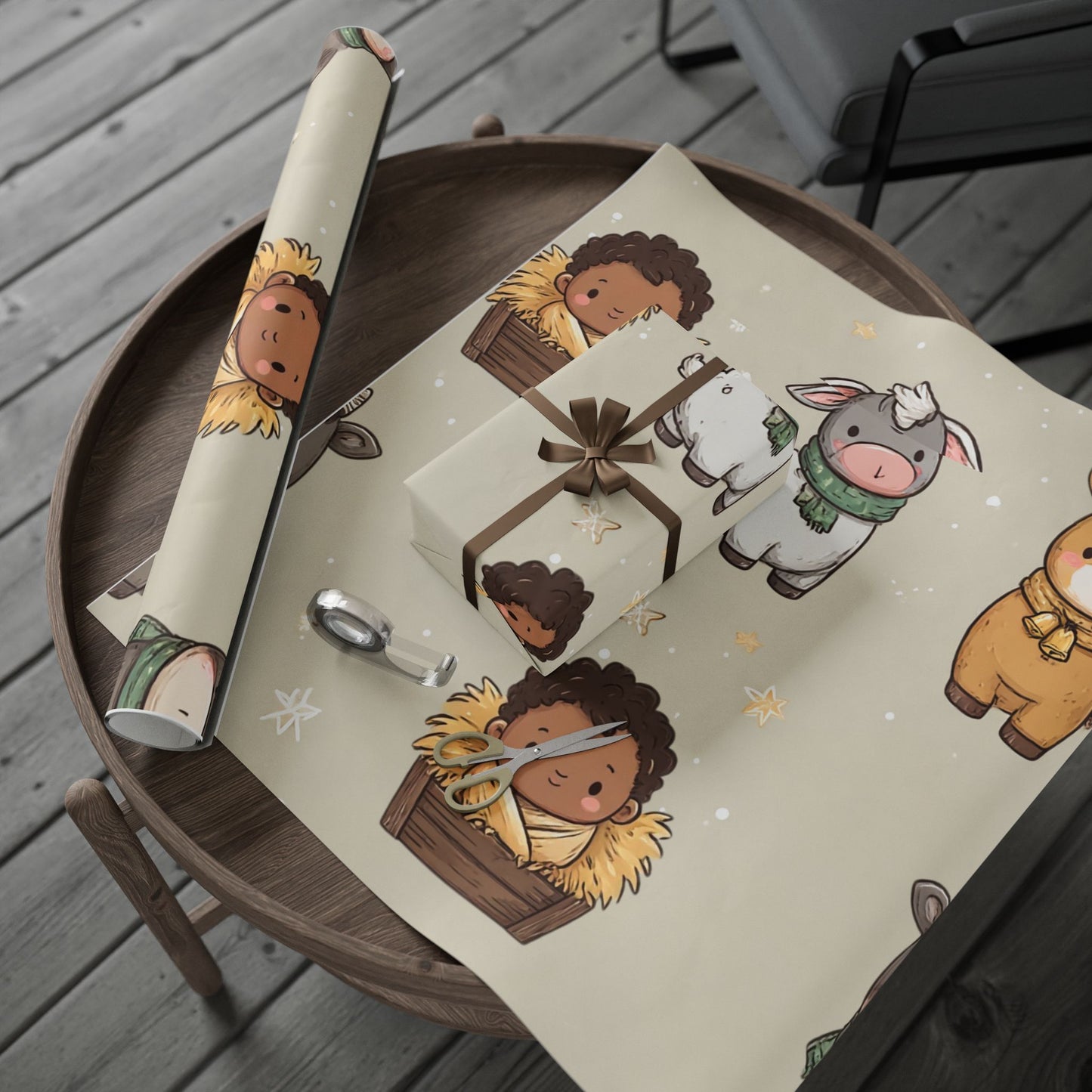 Jesus and Friends Wrapping Paper