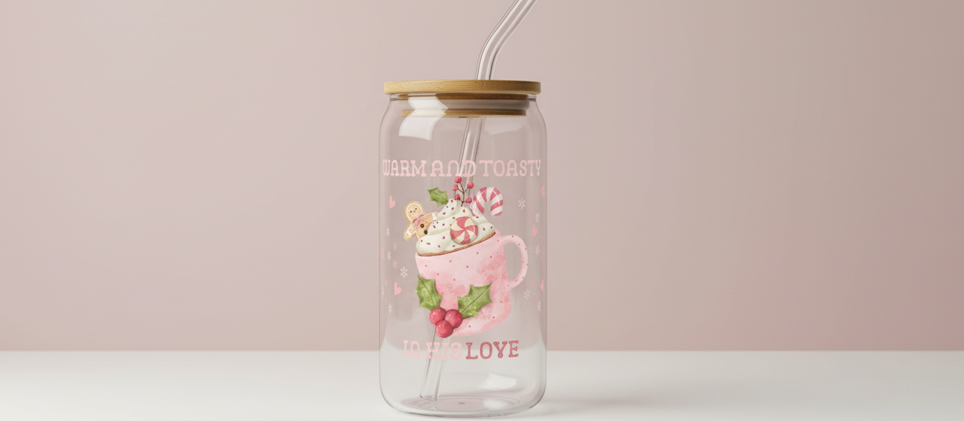 Warm and Toasty in his Love Tumbler