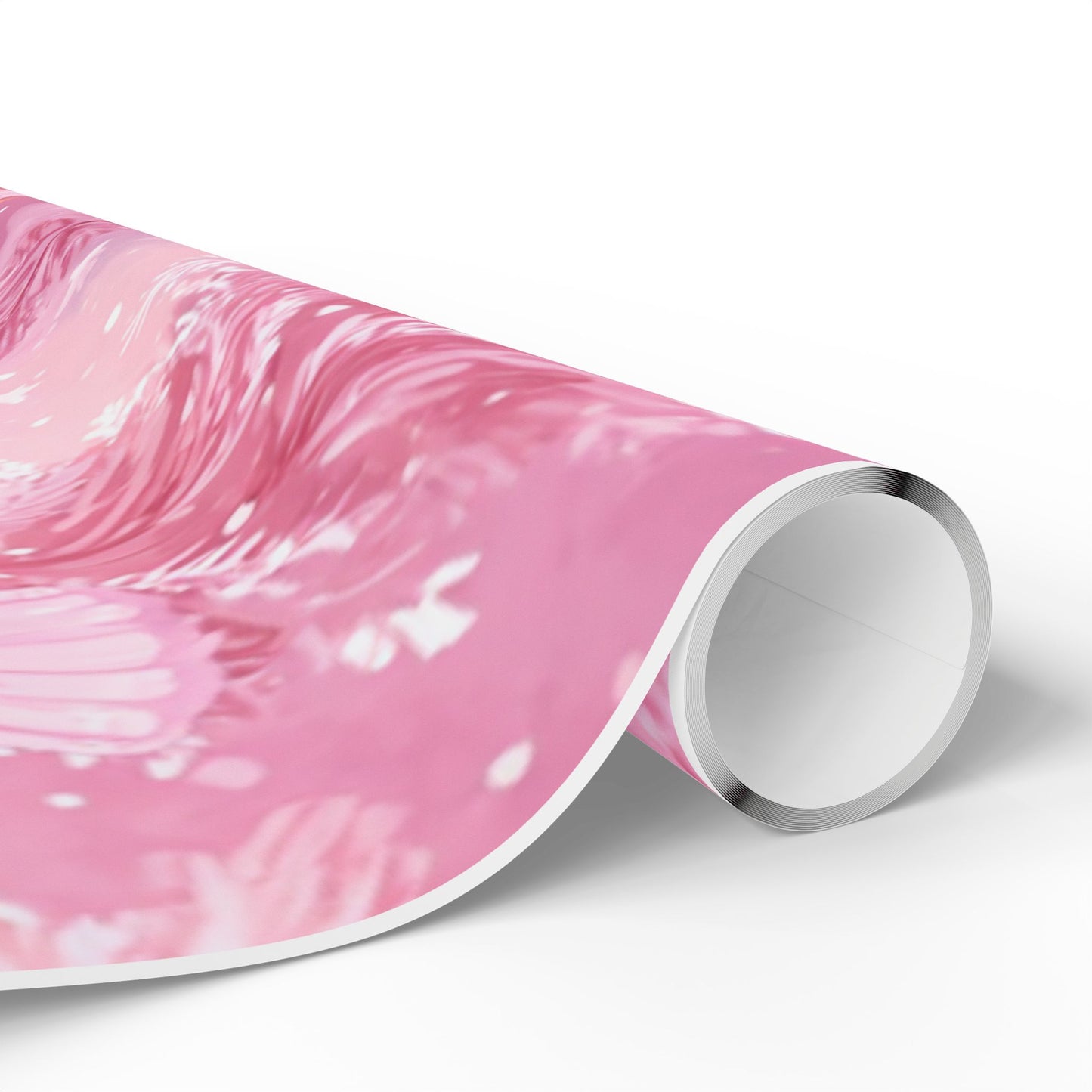 Pink Angel Babies Wrapping Paper