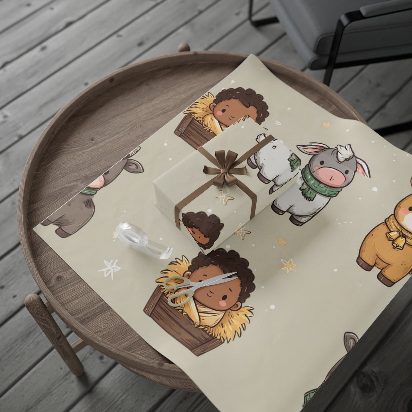 Jesus and Friends Wrapping Paper