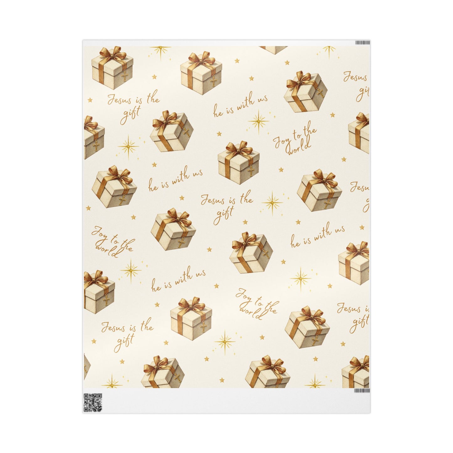 He Is With Us Wrapping paper