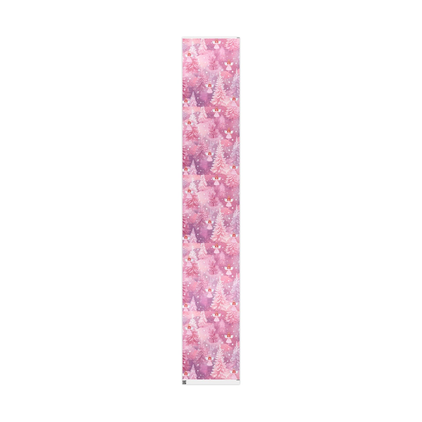 Pink Angel Babies Wrapping Paper