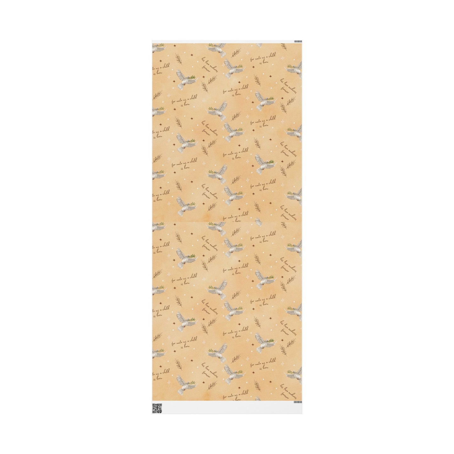 Unto Us a Child is Born Wrapping Paper