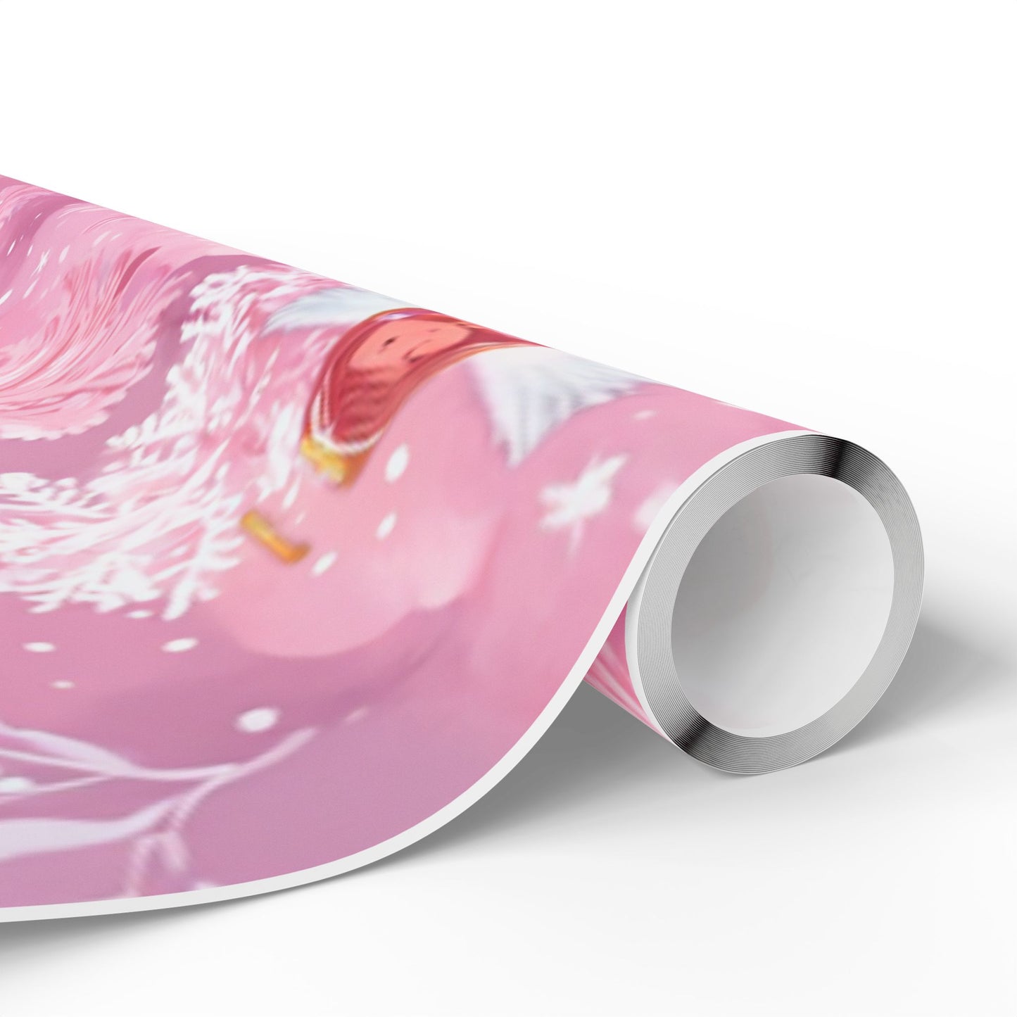 Pink Angel Babies Wrapping Paper