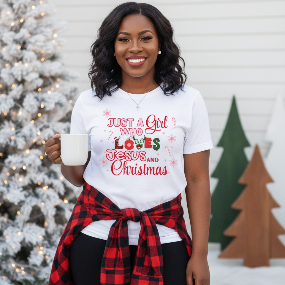 Jesus and Christmas Tshirt