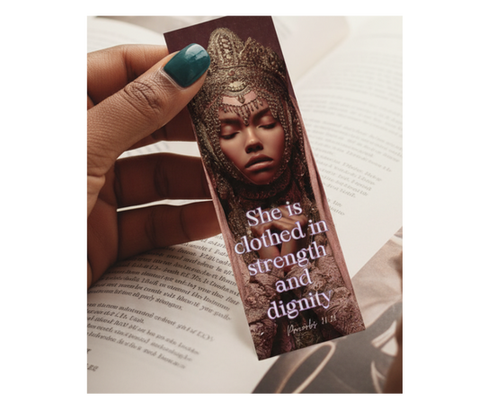 She Is Clothed- Pink Version Bookmark