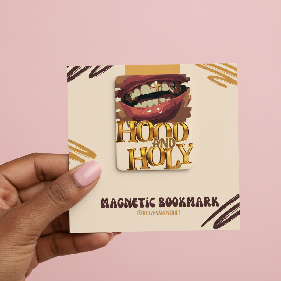 Hood and Holy Magnetic Bookmark