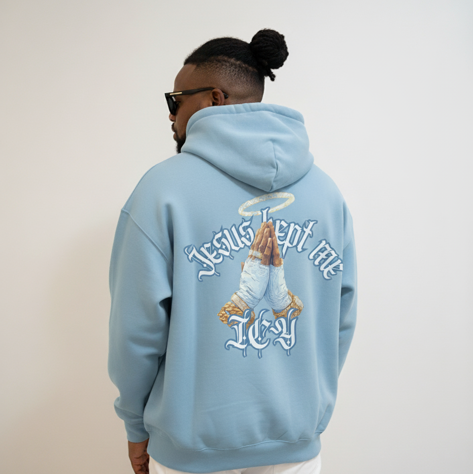 Jesus Kept Me Icy Hoodie