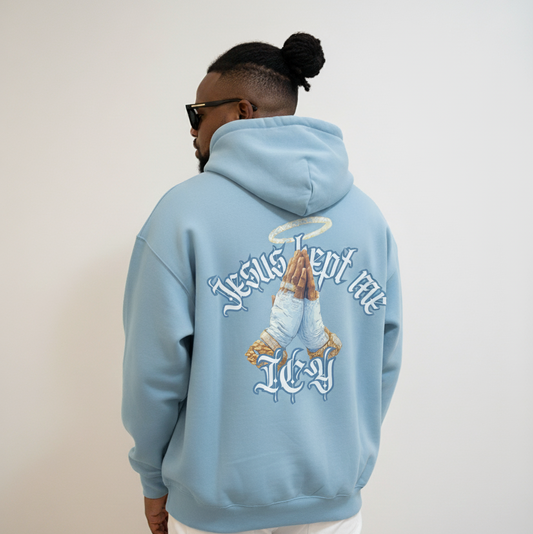 Jesus Kept Me Icy Hoodie