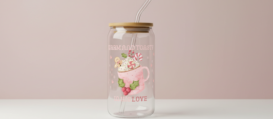 Warm and Toasty in his Love Tumbler